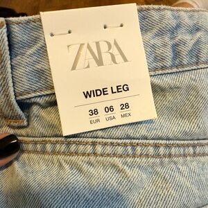 Zara Wide Leg Jeans